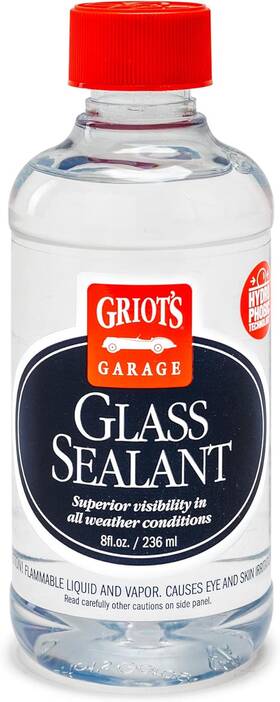11033 Griots Garage Glass Sealant 8 Oz. White Red