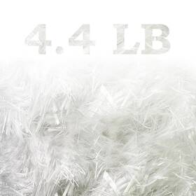 Gsyuwih 717214979694 4.4 Lb Fiberglass For Concrete Mix Fiber Reinforcement Glass Fibers