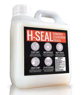H-seal 625739973642 Concrete Countertop/worktop Sealer Food Safe/grade High Temp Mat