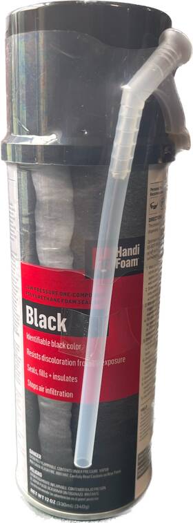 P30053 Handi-foam Water Garden - Black 12 Oz