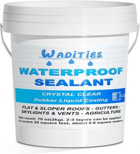 Wapro2lc Hangzhou Yanxi Technology Co. Ltd. 2l Clear Waterproof Sealant Liquid Rubber Leak Repair For Wall Roof Bathroom