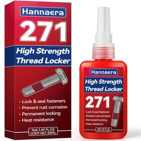 Glsj-003 Hannaera Thread Lock Red Threadlocker High Strength And Seal Metal Nuts Bolts F