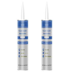 Haoxaoon 445016355301 2 Pack Polyurethane Seam Sealer Automotive High Flexible Auto Body Filler Sealin