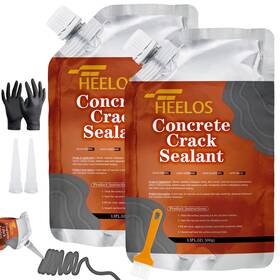 Ccf2 Heelos Concrete Crack Filler 2 Pack Cement Sealant High Elasticity Fill