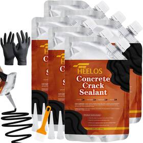 Ccf6b Heelos Asphalt Crack Filler 6pack High Elasticity Driveway Self Level