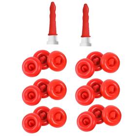 Cukcap1 Helonge Caulk Saving Cap 25 Pcs Caulking Tube Cover Sealer Save For Seali