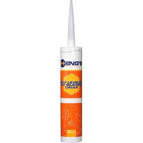 Hengs 1d1009 12 Pack Self-leveling Rv Silicone Caulk 10.1 Fl Oz White Tube