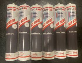 2568816 Henkel 6 Terroson Elastic Adhesive Ms 9380 Cr290ml Cartridges 9.8oz