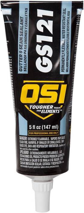 1797609 Henkel Corporation Osi Gs121 Gutter And Seam Sealant White 5 Fl Oz
