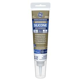 2810438 Henkel Corporation Ge Advanced Silicone Caulk For Window And Door - 100% Waterproof Sealant
