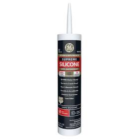 2821640 Henkel Corporation Ge Supreme Silicone Caulk For Kitchen And Bathroom - 100% Waterproof Seal