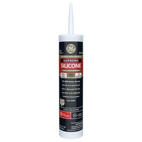 2822051 Henkel Corporation Ge Supreme Silicone Caulk For Kitchen And Bathroom - 100% Waterproof Seal
