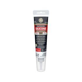 2823400 Henkel Corporation Ge Supreme Silicone Caulk For Kitchen And Bathroom - 100% Waterproof Seal