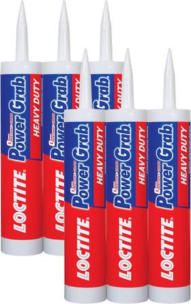 2951050 Henkel Corporation Loctite Power Grab Express Heavy Duty Construction Adhesive Versatile Construct
