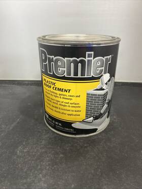 Pr300 Henry 047943252257 30 Oz Premiere Plastic Roof Cement For Gutters Flashing Chimneys