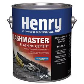 Henry 705353161575 505 Flashmaster Black Flashing Cement 0.90 Gal