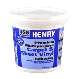 Henry 711181301052 356 1 Quart Multi-purpose Flooring Adhesive