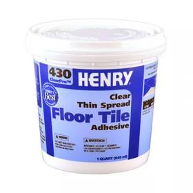 Henry 711181742381 430 1 Quart Clearpro Vct Adhesive