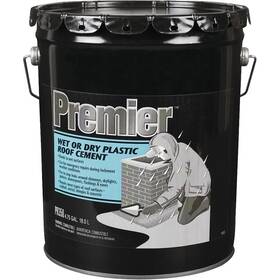 Pr350070 Henry Plastic Roof Cement Black Paste 4.75 Gal Cartridge