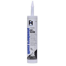 25686 Hercules New Silicone Plumbers Caulk - Clear