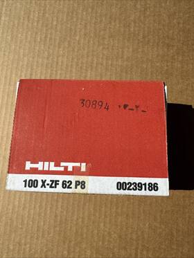 100x-zf62p8 Hilti Nib. Long Nails Box Of 100 Cat# .. Uo-51