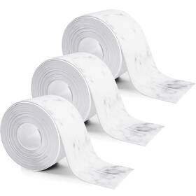 Hkacsthi 600248650601 3 Rolls 10.5 Feet Caulk Tape Toilet Caulking Strip Self Adhesive