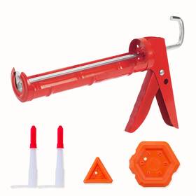 Jf-cg012-red Holothurian Caulking Gun Caulk No 10 1 Thrust Ratio Pack Red