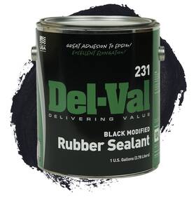 Home And Country Usa 810075644074 Del-val 231 Rubber Sealant A Multi-purpose Easy To Apply Product Designed As