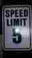 Hw-23hd Hy-ko Products Speed Limit 5 Mph Heavy-duty Sign 12 In X 18