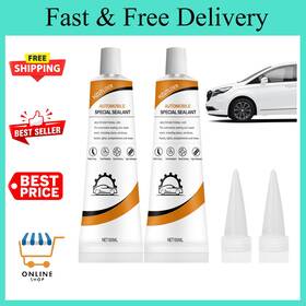 Hzutloer 744759475121 200ml Black Windshield Sealant Automotive Glass High Bonding Strength