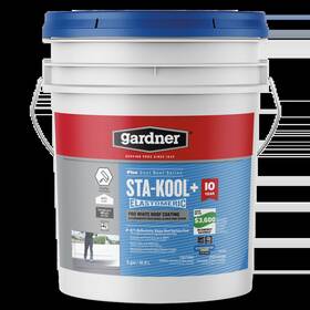 Icp Construction Inc 726084080621 Gardner Sta-kool 10yr Pro White Elastomeric Coating Roof C