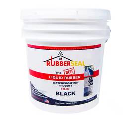 Fr-07 Inflow Solutions Rubberseal Liquid Rubber Waterproofing Roll On Black 5 Gallon -brand New Sealed
