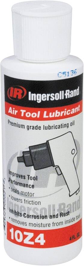 Ingersoll Rand 663023000213 Air Tool Oil 4oz Bottle Sae Grade 10w - One Size Factory