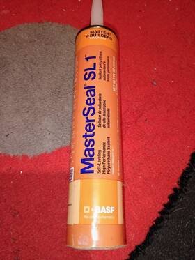 Sl1lmstn Injectable Repair And Anchoring Epoxy Masterseal Sl1 Self-leveling Sealant 10.1 Oz Limestone Concrete