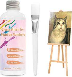 Usgy-1082 Innovayou Painting By Numbers Varnish 100g Non-yellowing M Transparent