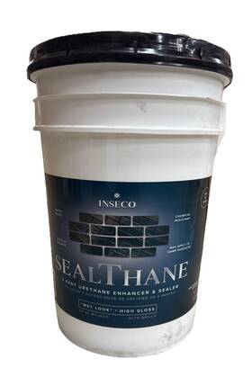 595005 Inseco Sealthane High Gloss 2 Part Paver Sealer 5 Gallon Bucket