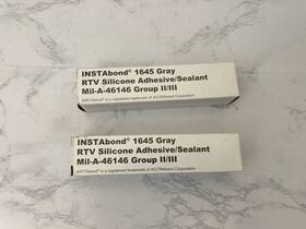 Mil-a-46146 Instabond 8040013754805 2 1645 Gray Rtv Silicone Adhesive Sealant Group Ii/iii