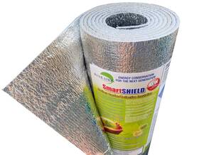 Insulation Marketplace 441051402925 Smartshield -3mm 48inx10ft Reflectiveinsulation Roll Foam Core Radiant Barri
