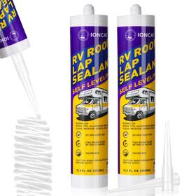 Rvl001 Ioncat Rv Roof Lap Sealant Self Leveling White For Roofs Camper Tr