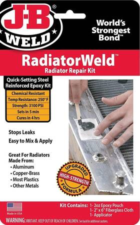 J-b Weld 043425021205 Jb 2120 Radiator Repair Kit