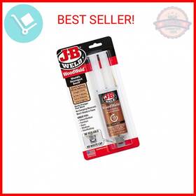 J-b Weld 043425501516 50151 Woodweld Epoxy Syringe - Light Tan -.85 Fl. Oz