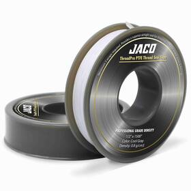 Jaco Superior Products 860001928037 Threadpro Ptfe Thread Seal Tape - 1/2 Inch X 100 Ft. Mega Roll 2 Pack P