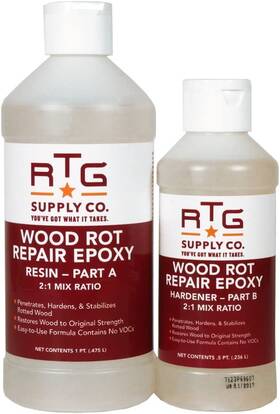504522 Jamestown Distributors Rtg Supply Co - Wood Rot Repair Epoxy Pint