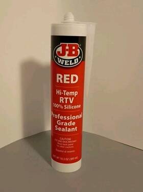 Jb-jbw-31914 Jb Weld J-b 31914 Red High Temperature Rtv Silicone Gasket Maker And Sealant 10.3oz