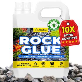 Jdiction 977196723904 Rock Glue For Landscaping 1 Gallon - 10x Concentrated Mulch Landscap