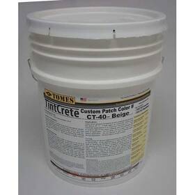 Gra-ct40-121 Je Tomes Concrete Patch And Repair Pail Almond Tintcrete