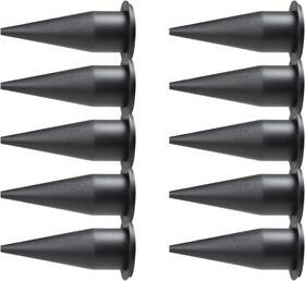 Jes Innovations 705353786075 Cone Nozzle For Sausage And Bulk Caulk Guns 10-pack Sd-bcnozzl