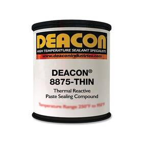 111-8875-t Jetlube 8875-thin Thermal Reactive Paste Sealing Compound 10 Oz Tube Brown