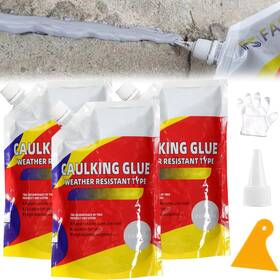 Jiawangsheng 313095884852 3 Pcs Slab Concrete Crack Waterproof Repair Sealant R