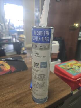 70005140 Jm 10 Pack Single Ply Lvoc Caulk White 10.3 Oz